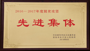 2016-2017年度脫貧攻堅(jiān)先進(jìn)集體(小)