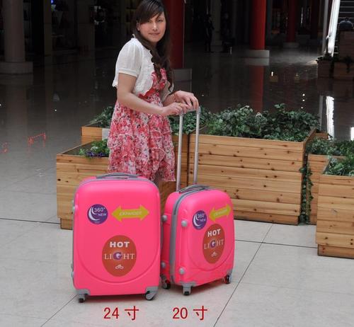 工厂批发零售 abs拉杆箱20寸24寸pc旅行箱包行李箱子手提箱登机箱